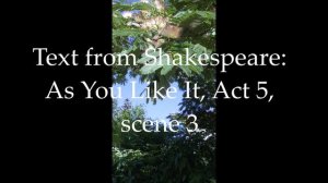 Shakespeare Sonnet 128 Thomas Morley It was a Lover and his Lass