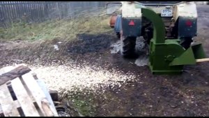 Рубительная машина с приводом РМ600 ВОМ