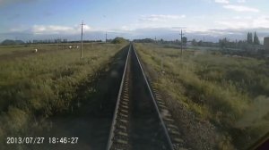 Наезд поезда на человека