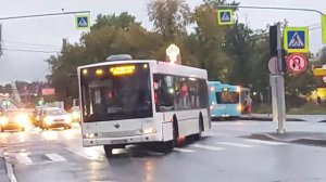 Автобус 11 проехал свою временную посадку