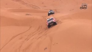 Пятый этап (07.01.2021) гонки Дакар-2021 | лучшее | грузовики | внедорожники | мотоциклы