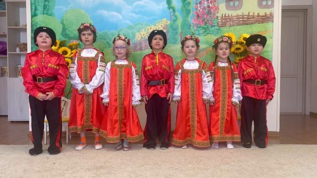 Ансамбль казачьей направленности Истоки МАДОУ №56 Лукоморье г. Южно-Сахалинск