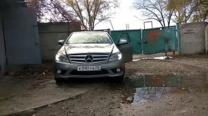 ДХО в поворотники Mercedes W204