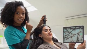 Hair Consultation using Scalp camera!