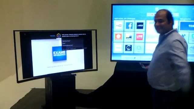 Samsung 55-inch curved OLED TV - voice control смотреть онлайн