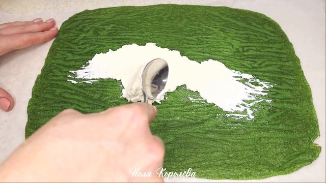 Закусочный РУЛЕТ СО ШПИНАТОМ на Праздничный стол! Красиво, быстро и очень вкусно!