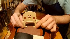 Изготовление подставки для виолончели Cello Bridge Repair
