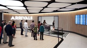Fly-Through Animation Of Future Passenger Experience At London City Airport