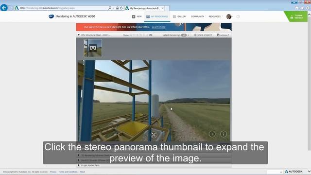 Advance Steel - Panorama rendering for Google Cardboard VR смотреть онлайн