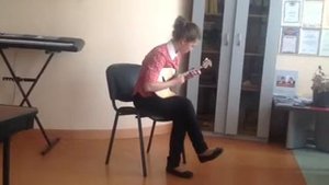 Катя домра (Старинный гобелен)