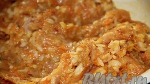 Тефтели с рисом и подливкой