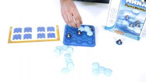 Логическая компактная настольная игра "Мини-пингвины" Smart Games Bondibon