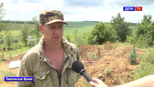 Раскопки на Осетровском плацдарме. Воронежская область. Июнь 2016 смотреть онлайн