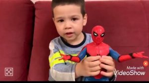Игрушка Человек -паук(Spider-Man)! Видео для детей.