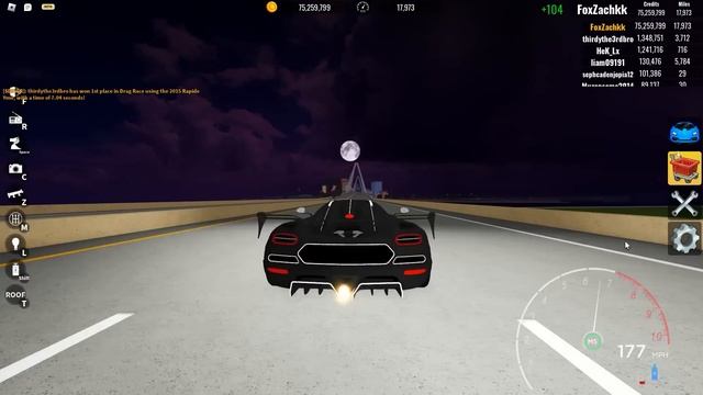 NEW LIMITED KOENIGSEGG! UPDATE! (Roblox Vehicle Legends) смотреть онлайн