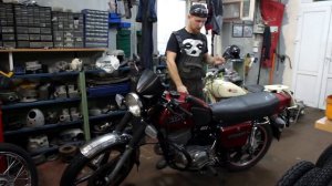 Мотоцикл ИЖ Планета-5. Реставрация. Мото обзор. Мотоателье Ретроцикл