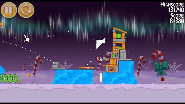 Angry Birds Seasons Winter wonderham 1-6 Walkthrough 3 stars Sterne смотреть онлайн