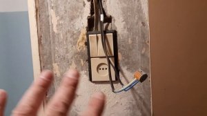 Замена проводки в 3х комнатной квартире панельке 2ой этап
