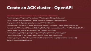 ACK Build - 10 mins 1 CMD to build an Alibaba Cloud Container Service for Kubernetes by Yongkang