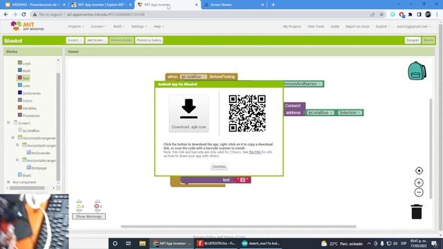 Encender y apagar un Led con el Celular desde Android en Arduino смотреть онлайн