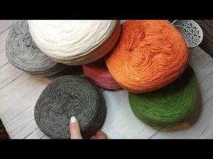 Рассказовская ангора Обзор пряжи Миксы Я Российская вязальщица!!!