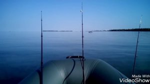 Ловля леща с лодки.