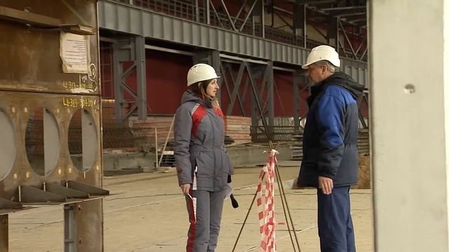 2019. Старый Оскол. Строительство участка термообработки ЦОП на ОЭМК