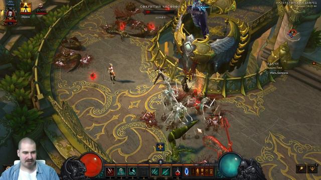 Треним изи-ран в Diablo 3 Any% NG за Некроманта [xDlate LIVE] смотреть онлайн