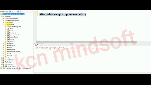 Query to view the structure of table in SQL |rename the table|alter command| drop command|drop tabl