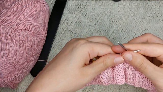 Летний джемпер с короткими рукавами спицами ажурным узором / Футболка спицами/_часть 2