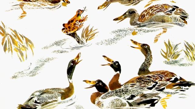 Лягушка-путешественница | Осенние сказки | Аудиосказки с картинками | Всеволод Гаршин