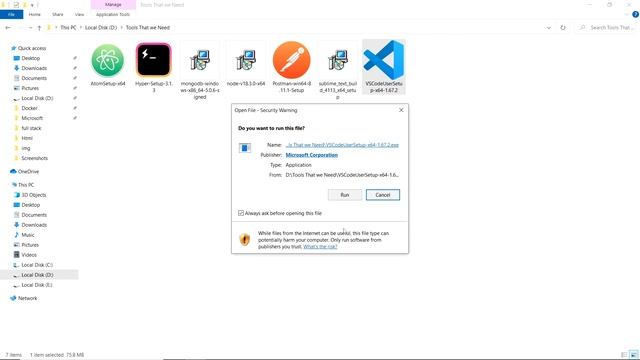 Installing VS Code, Node, MongoDB & Hyper | Tools That We Need #2