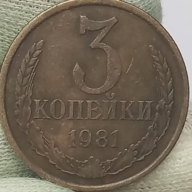 3 копейки 1981 года.