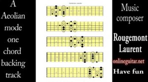 A AEOLIAN ONE CHORD BACKING TRACK