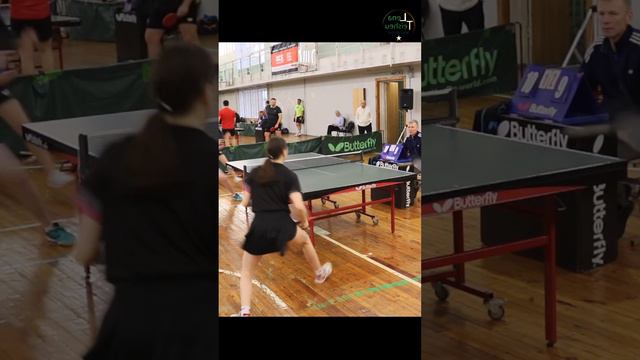 📹🔥🥉 Гурьева-Казакова 🏓 Исингалиева-Букина | подача 3 | 🏆 Чемпионат ВО 03.12.23 #настольныйтеннис