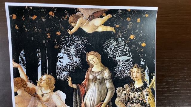 АСМР ВИДЕО КАРТИНА САНДРО БОТТИЧЕЛЛИ "ВЕСНА" ASMR VIDEO PRIMAVERA SANDRO BOTTICELLI WHISPER