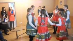 Танец под песню "Валенки"