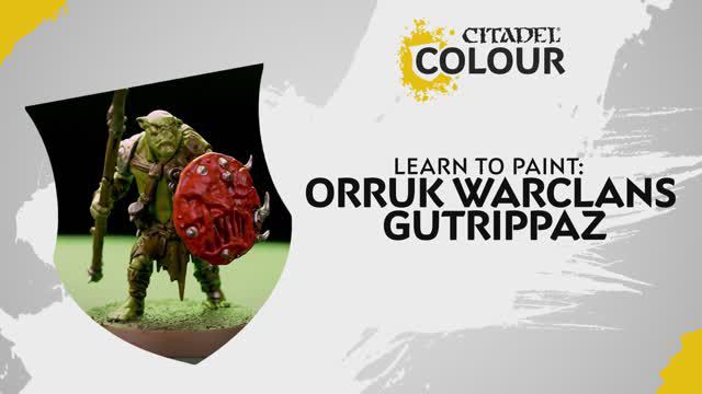 Warhammer 40000 - How to Paint - Orruk Warclans Gutrippaz _ Beginner _ Warhammer Age of Sigmar