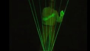 Лазерная арфа от harplaser