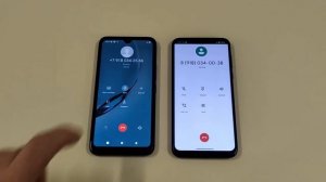 Incoming call and outgoing call Motorola g8 plus vs itel A48