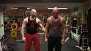 430 Как накачать широкие плечи, Тренировка плеч, Качаем Мышцы1