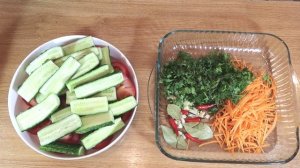 Маринованные огурцы и помидоры по-корейски: самый вкусный рецепт быстрого приготовления