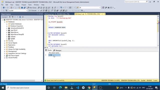 Reducir los log sql server 2019 смотреть онлайн