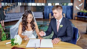 Свадебная фото и видеосъемка в башне ОКО Москва Сити