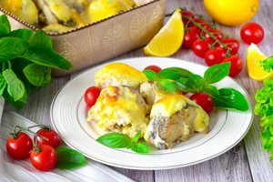 КАК ПРИГОТОВИТЬ МИНТАЙ С СЫРОМ В ДУХОВКЕ