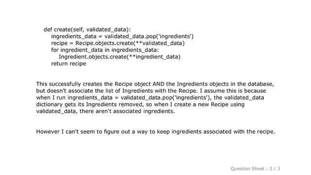 Django : Django Rest Framework writable nested serializers смотреть онлайн
