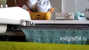 Проверка работы робот каретки Brother KG 92 на машине Brother KH 892 .