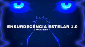 MTG ENSURDECÊNCIA ESTELAR 1.0 (slowed BR) [ AUDIO EDIT ] - DJ FR3STY, MC GW