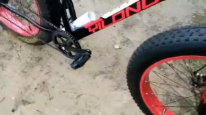 Фэтбайк на 26 колесах обзор широкие колеса 7 скоростей