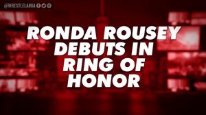 Ronda Rousey Debuts For...Goldberg in AEW...Fans Blast WWE...WWE Bray Wyatt Tribute...Wrestling New